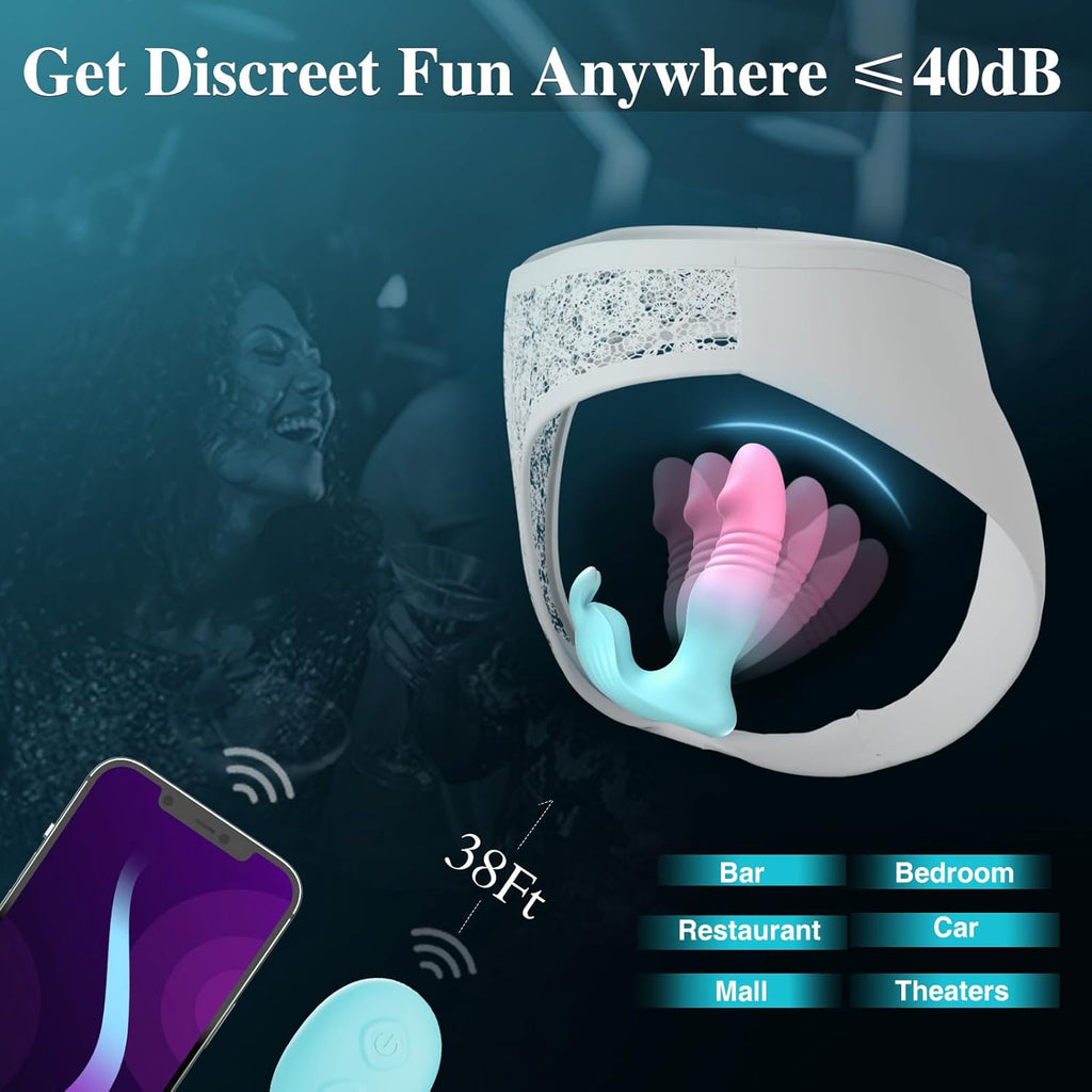 TemptThrust Wearable Dildo Vibrator