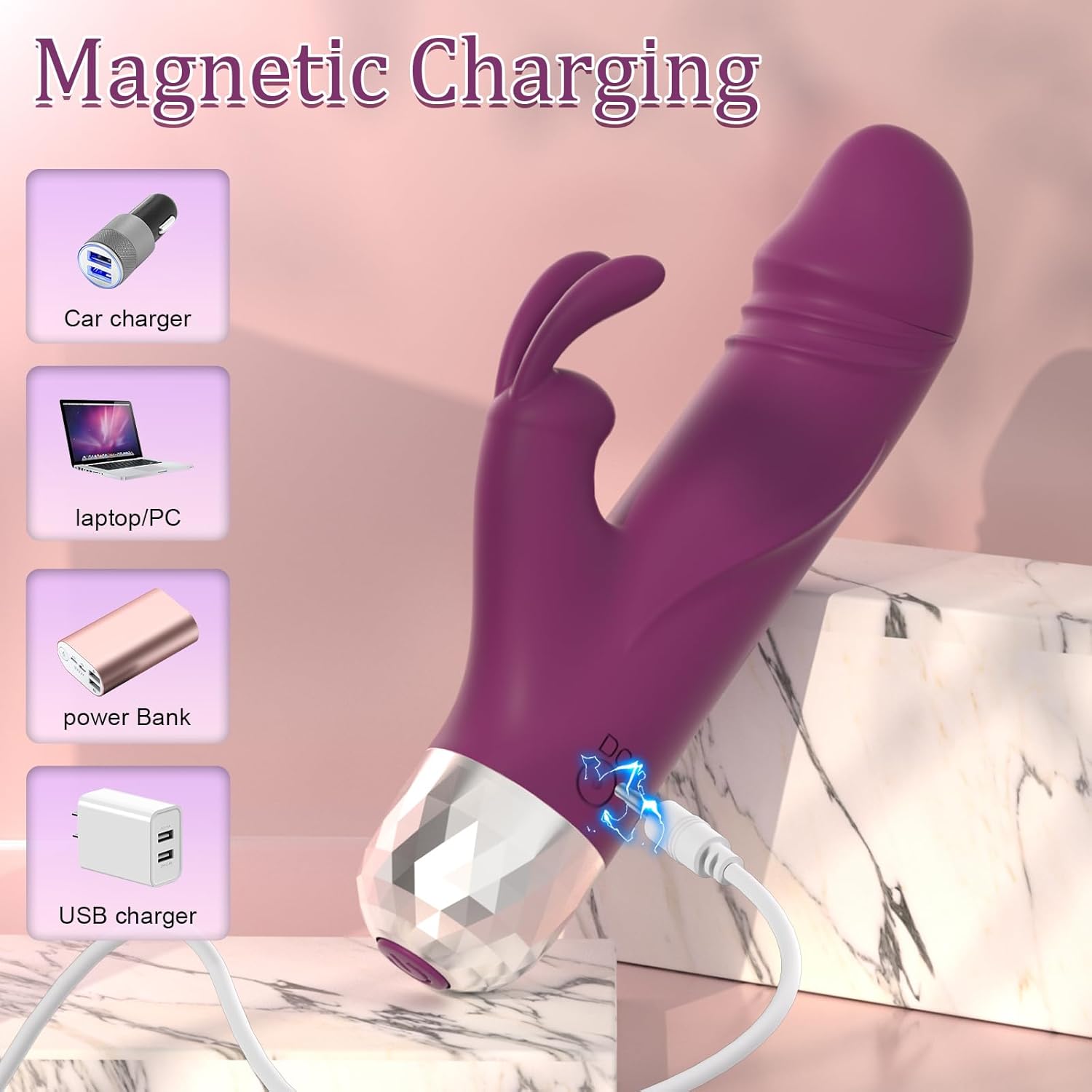 DesirePulse Mini G-Spot Rabbit Vibrator