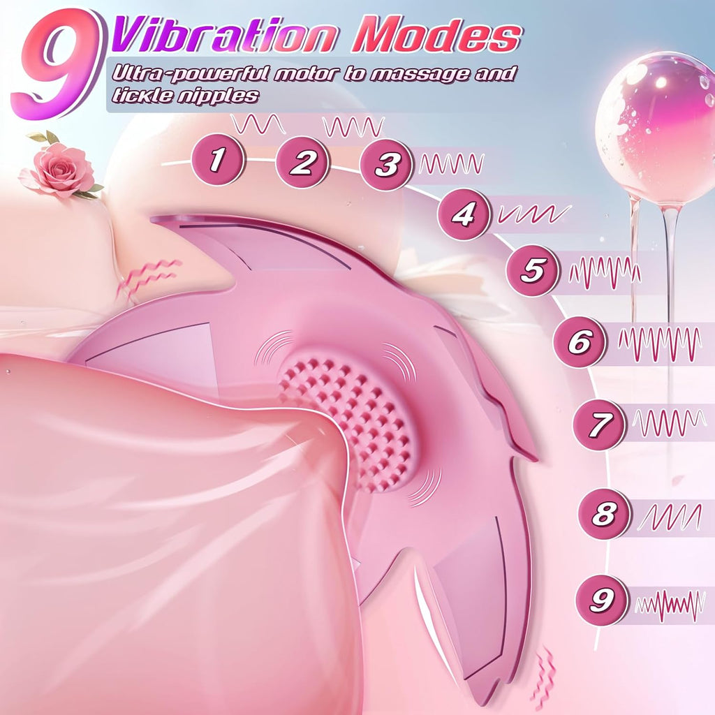 ErosWhisper Adjustable Remote Control Nipple Vibrators