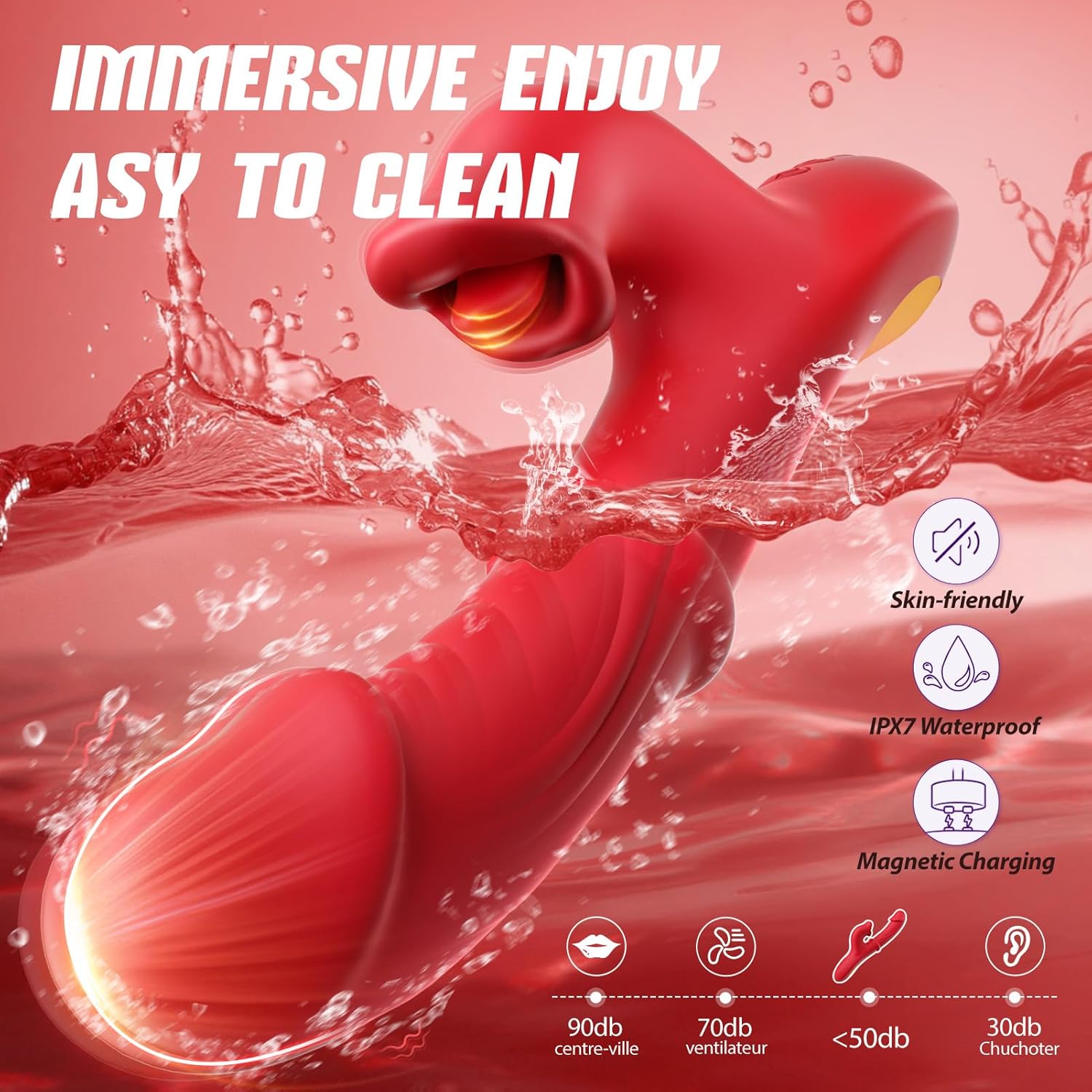 EclipsePulse Thrusting Dildo Vibrator Clit Stimulator