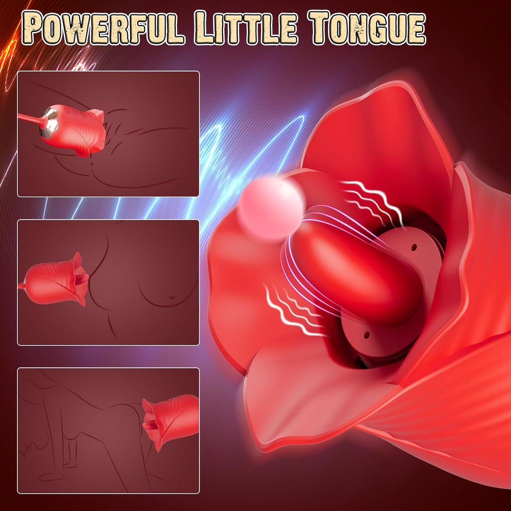 BloomLocks Multi Stimulation Clitoris Sucking Vibrator