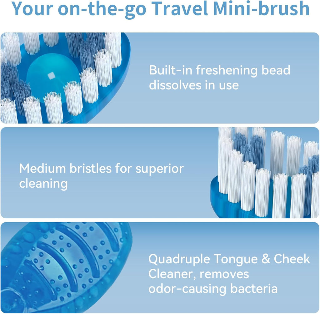 Morning After Pre-Pasted Travel Toothbrush (10 PCs)