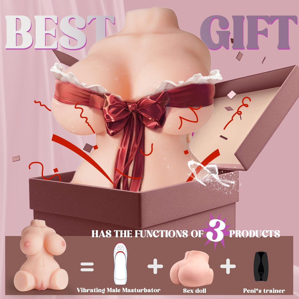 EthereaEve 9lbs Vibrating Plump Sex Doll