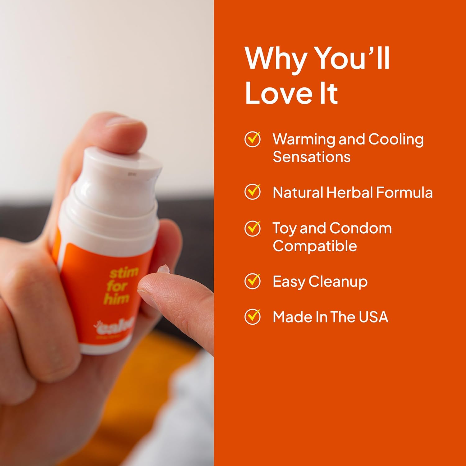 Stimulating Sexual Enhancer Arousal Gel for Men