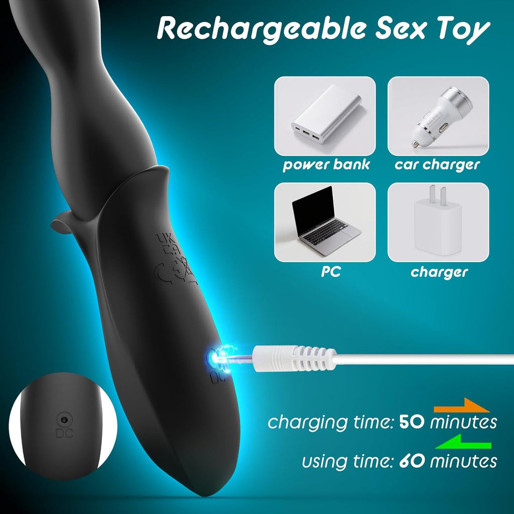 VibeBeads Pro Vibrating Anal Beads Wand