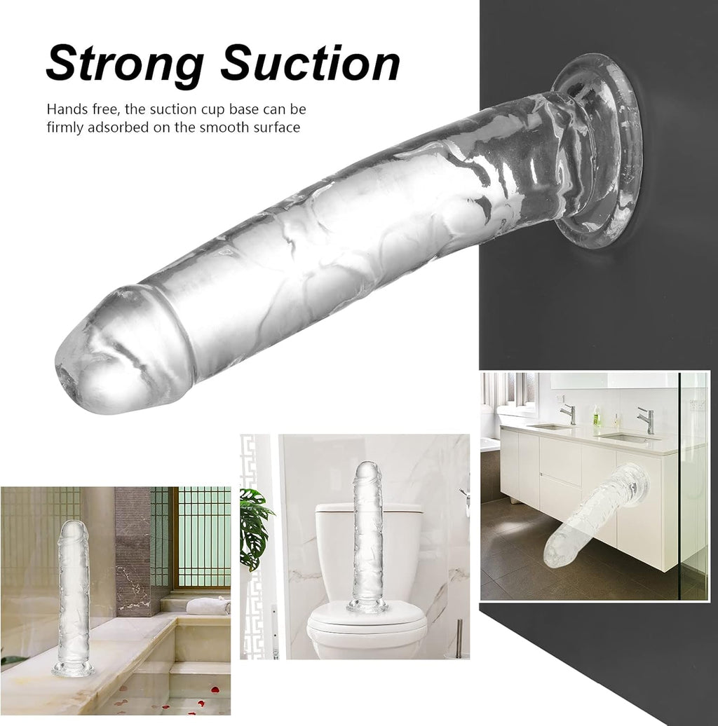 FrostCurve Realistic 7.1 Inch Dildo
