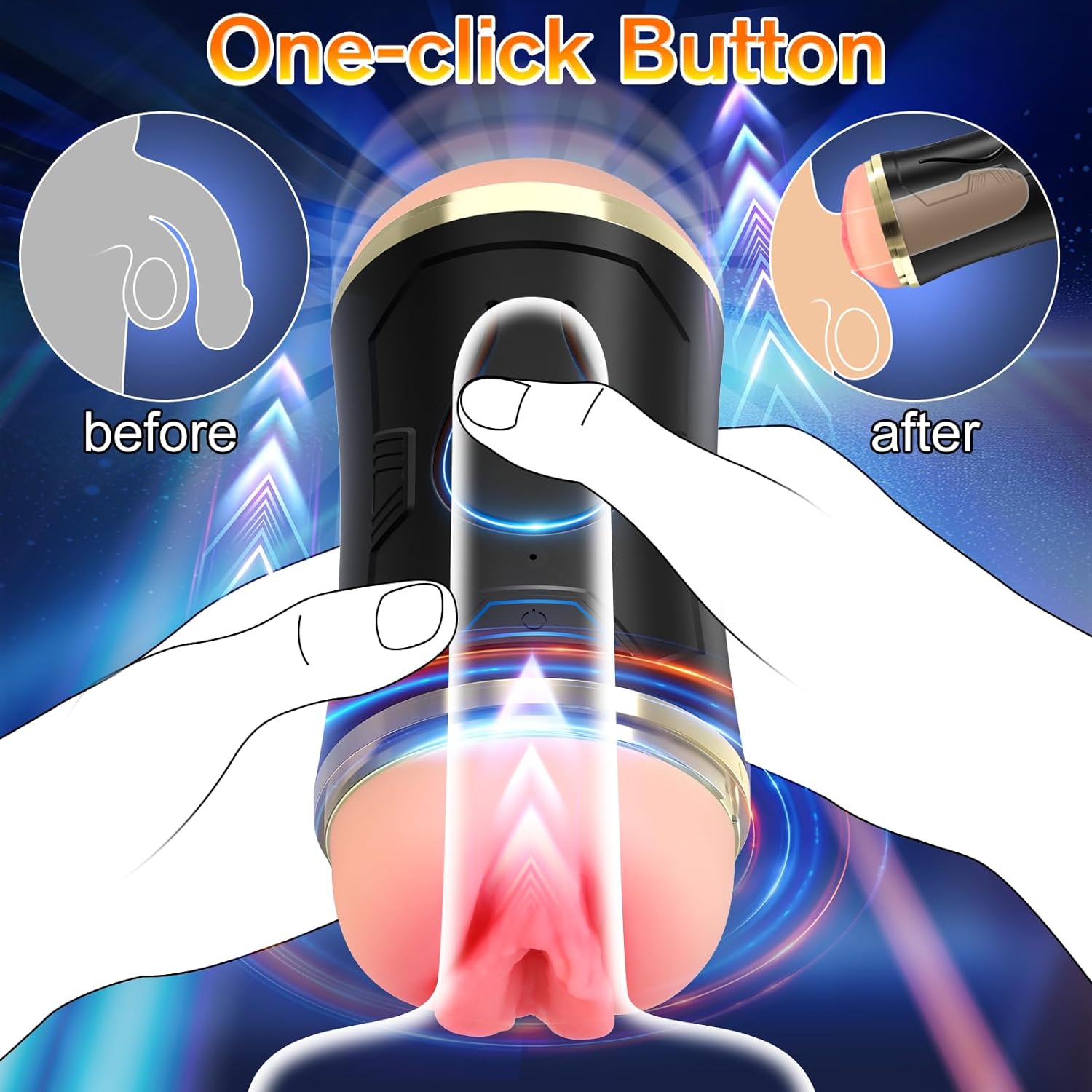PocketMuse Open-Ended Masturbator Cup