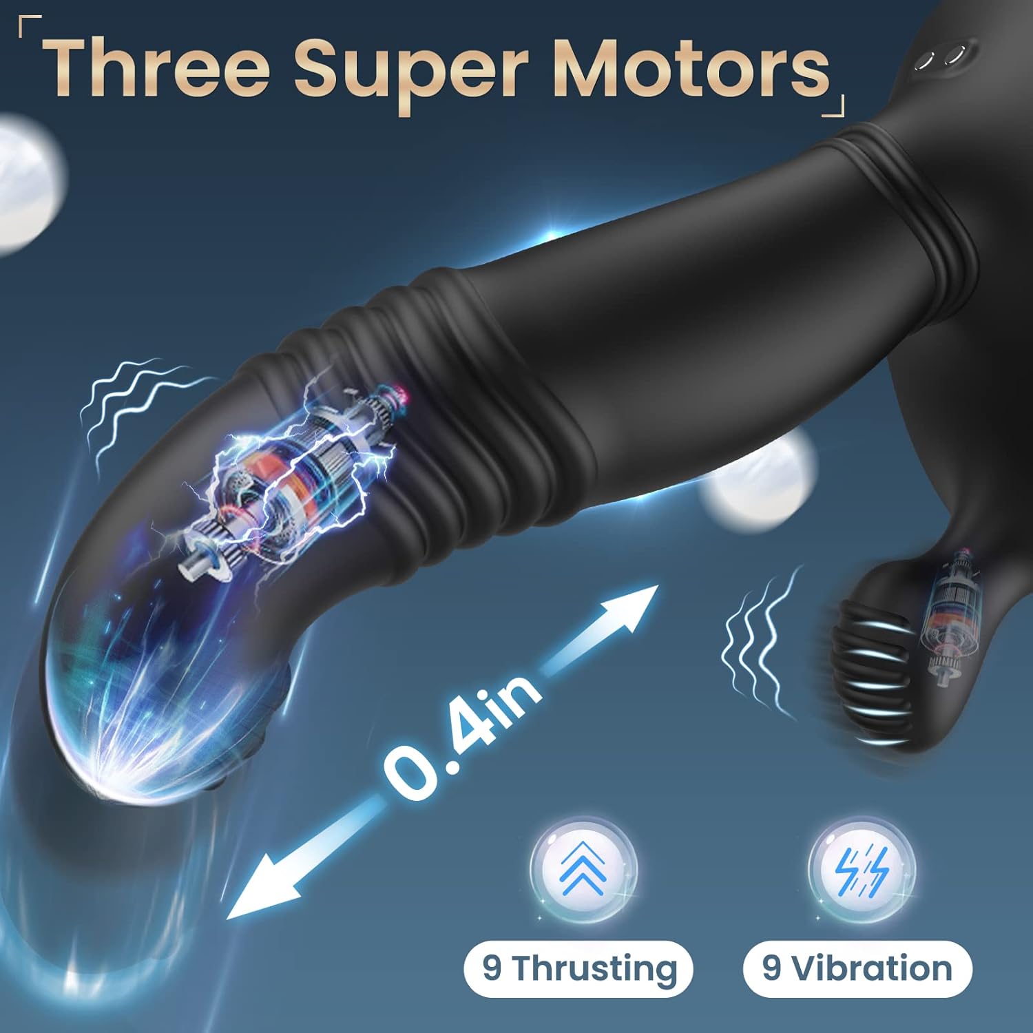 ProV Thrusting Prostate Massager Vibrator