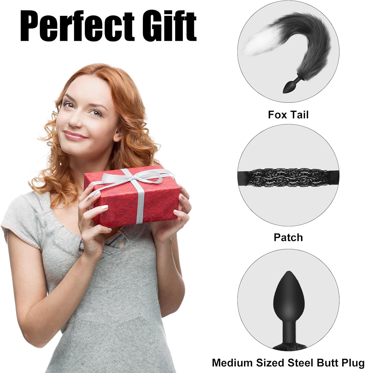 WildWhisper Silicone Fox Tail Butt Plug Beginner