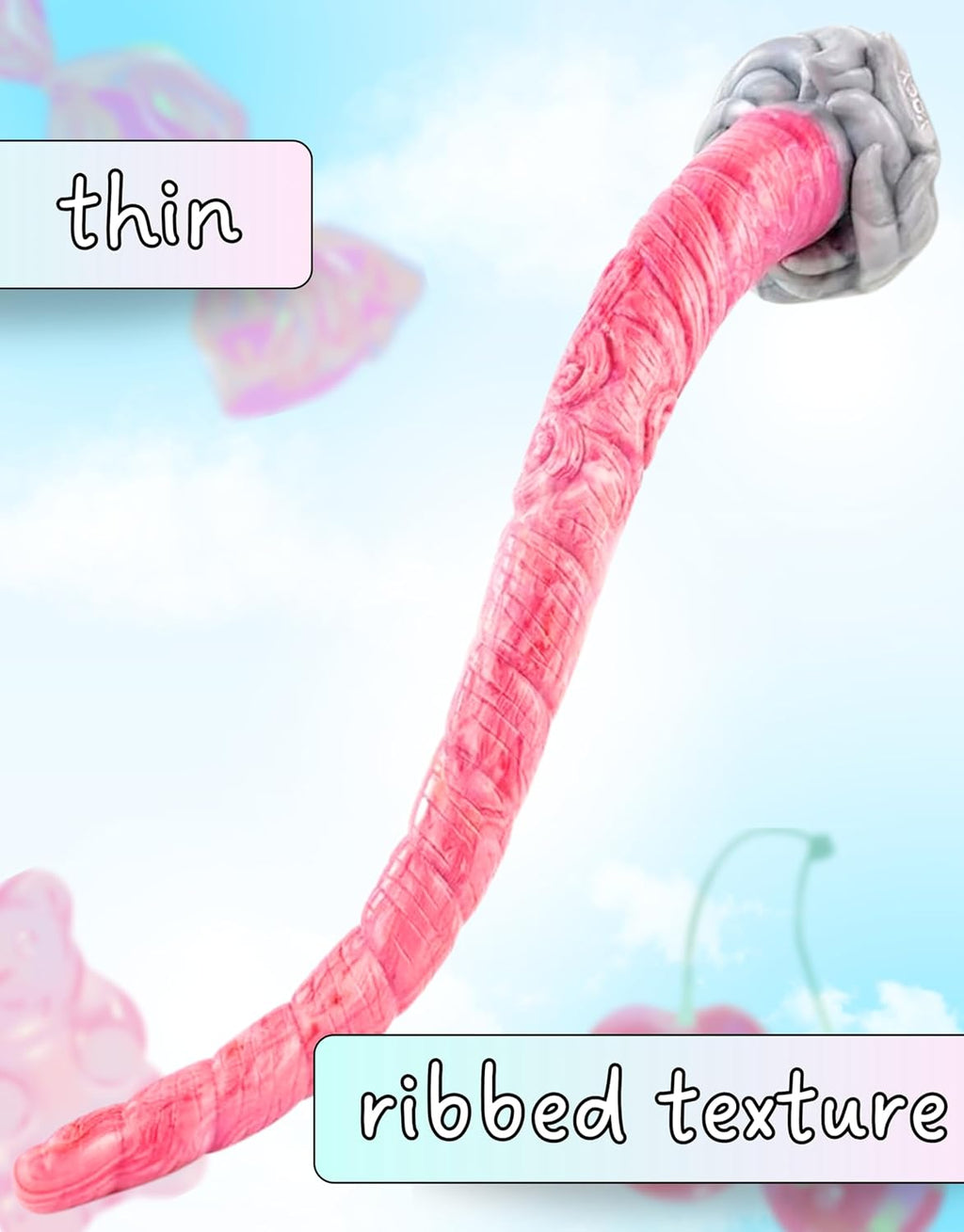 FawnAllure 18" Extra Long Thin Dildo