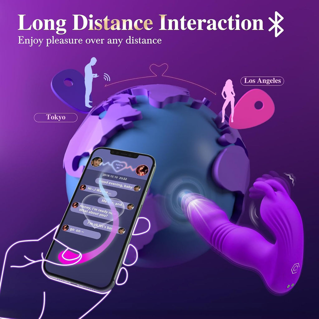 NymphMotion Wearable Remote Control Dildo Vibrator