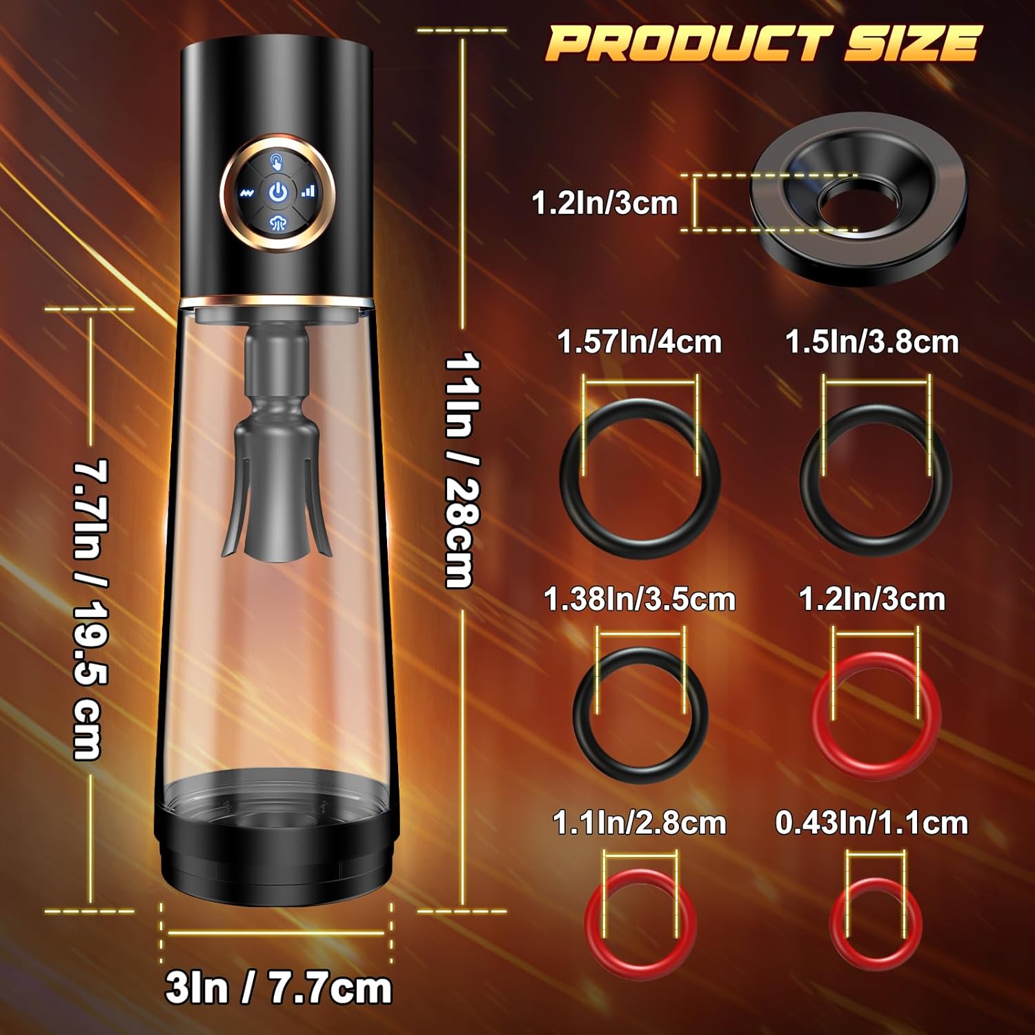 TriForce 3-in-1 Electric Penis Pump