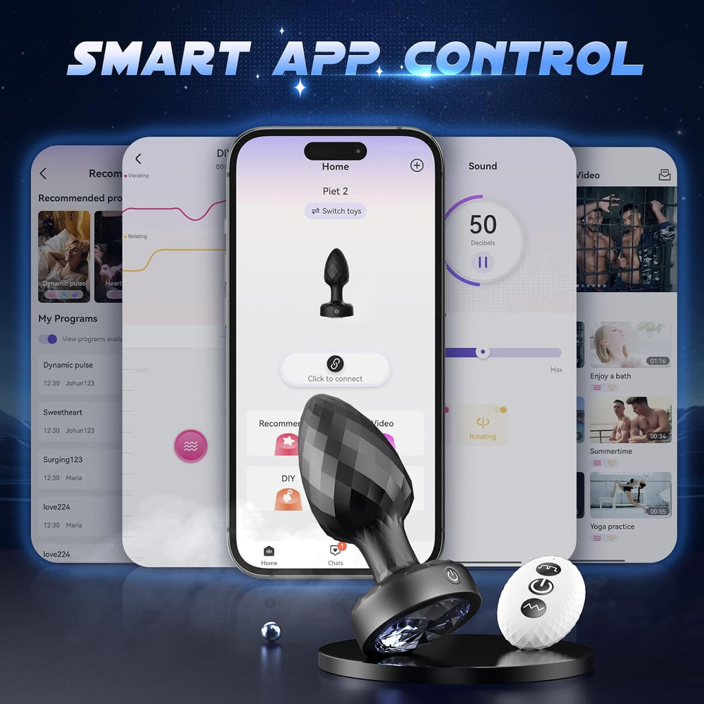 StormTease 360° Powerful Swiveling Anal Vibrator