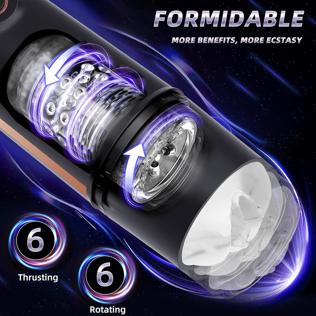 ErosEclipse Automatic Thrusting & Rotating Male Masturbator