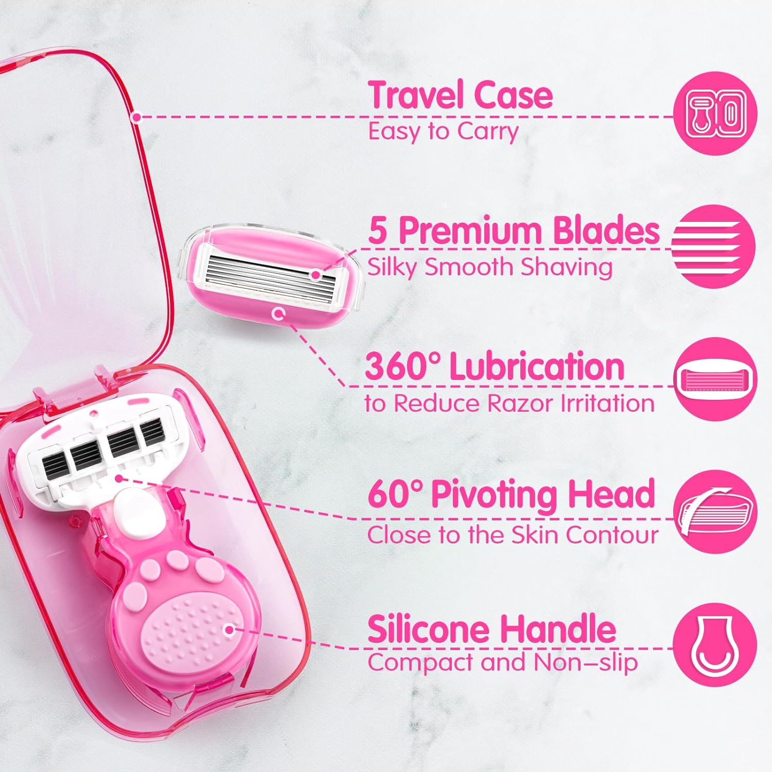 Morning After Travel Razor for Women