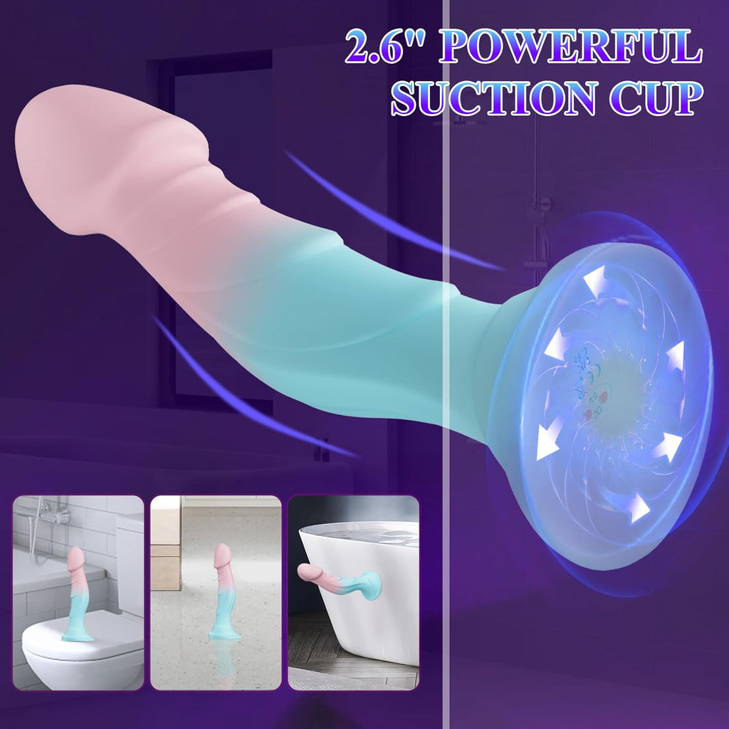 InfiniteFlare Suction Cup Dildo Vibrator