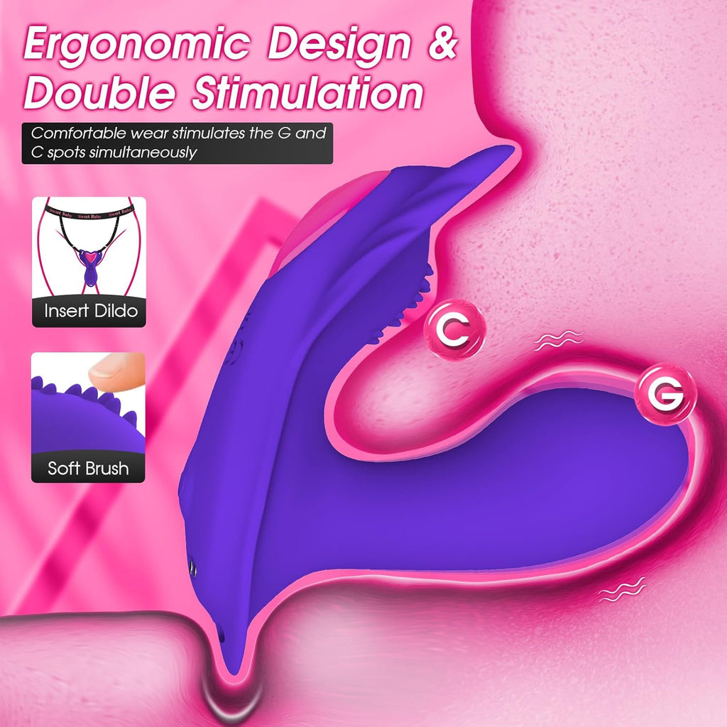 QuakeNest Dual Stimulation Panty Vibrator