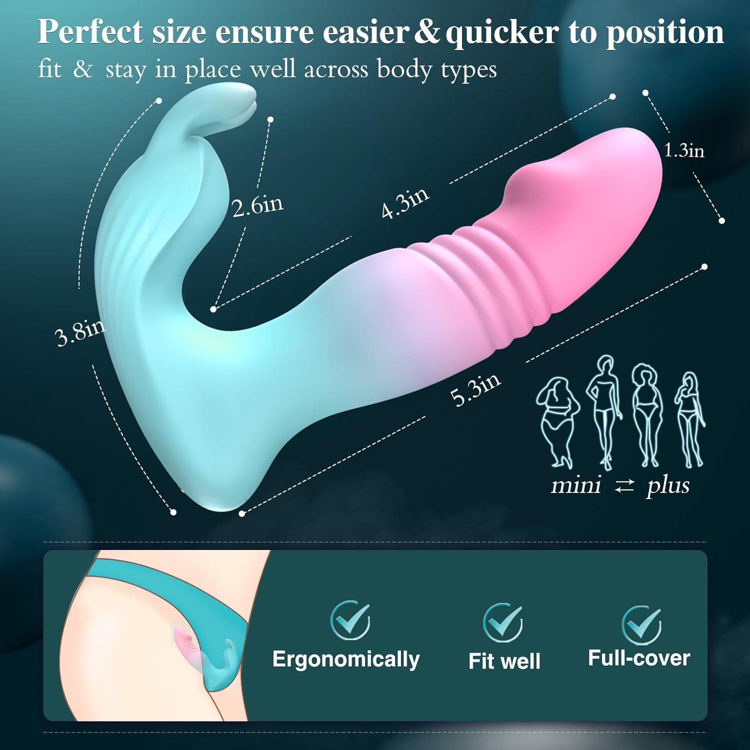TemptThrust Wearable Dildo Vibrator