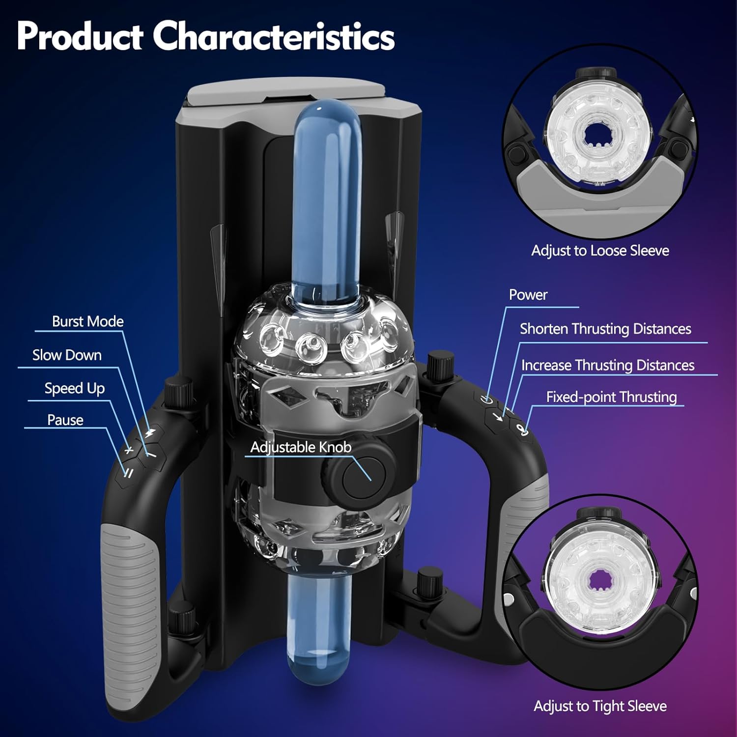 NovaThrive Hands-Free Male Stroker