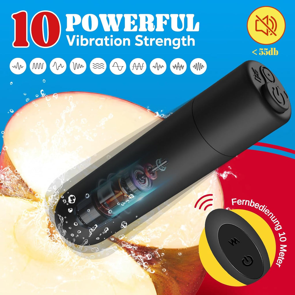 SirenGlide Powerful Wearable Panty Vibrator