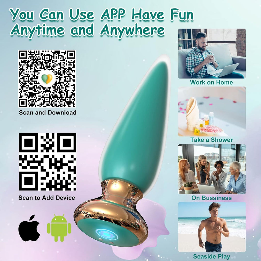 TenderRush Remote Control Anal Vibrator