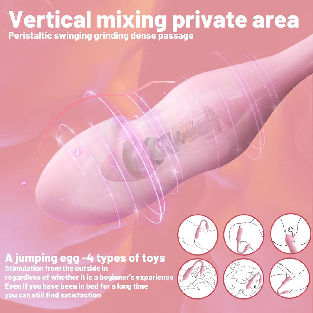 StellarRush Remote Control Inflatable Vibrator