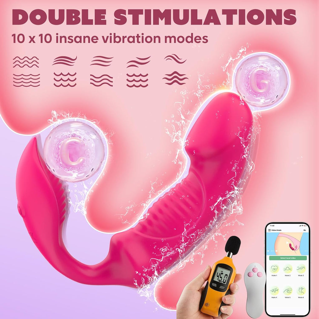 ColossusNest Wearable Dual Vibrator – G-Spot & Clitoral Stimulator