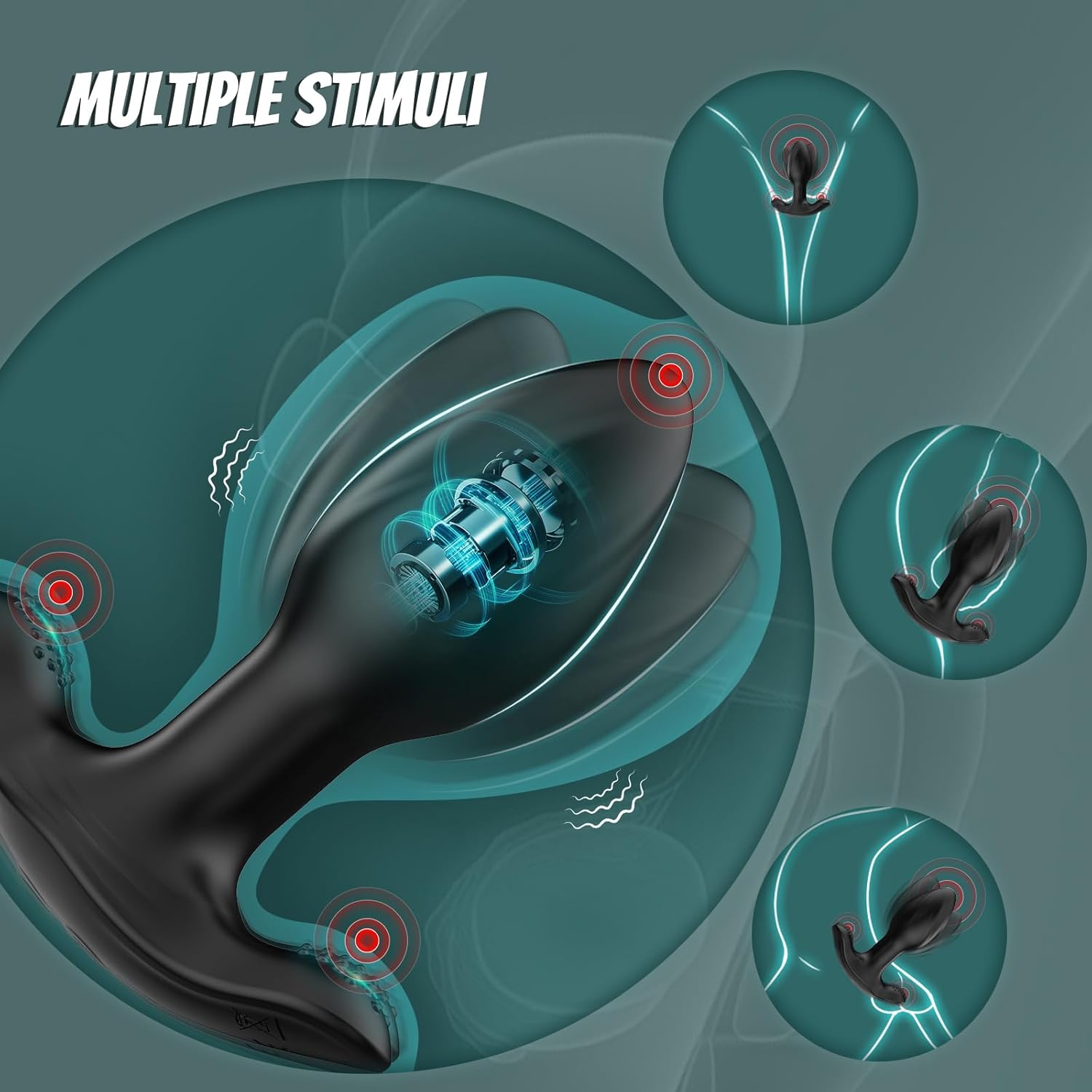 Rotatix Remote Vibrating Butt Plug
