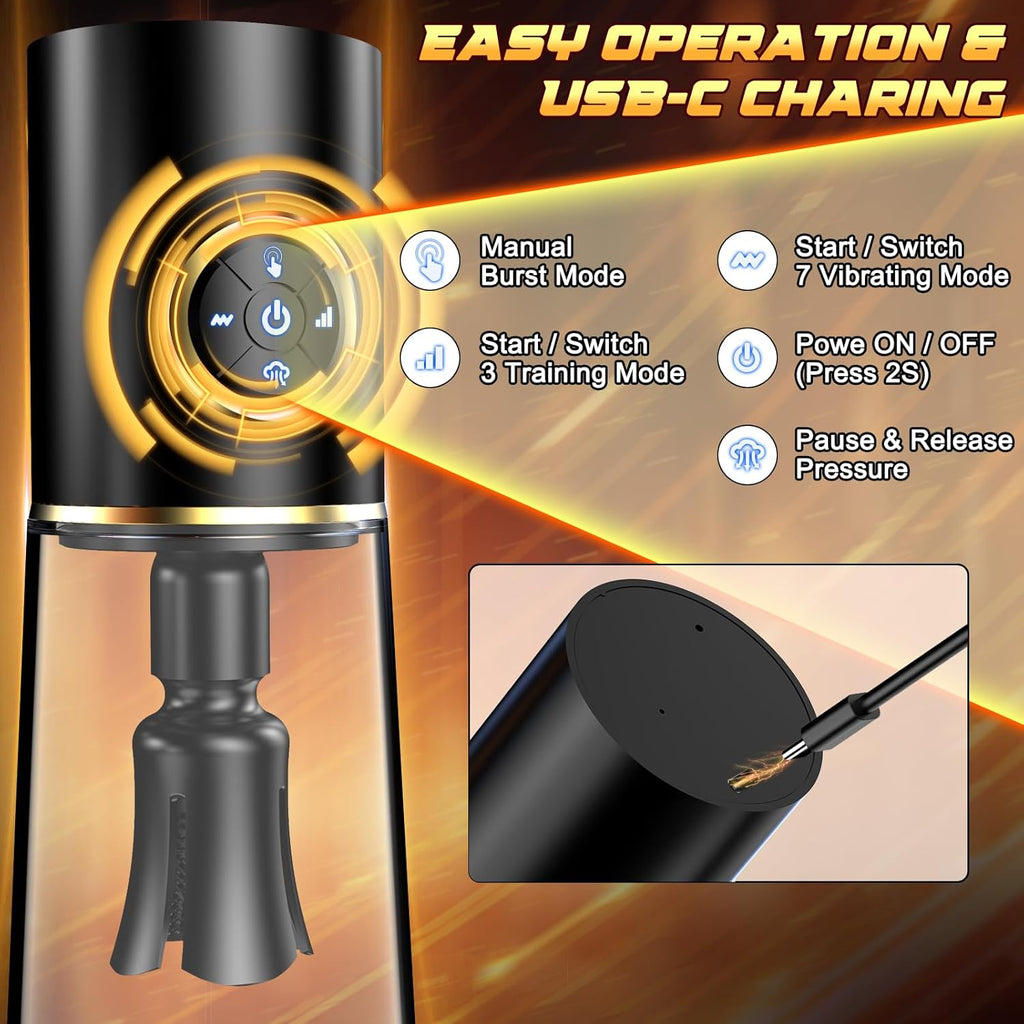 TriForce 3-in-1 Electric Penis Pump