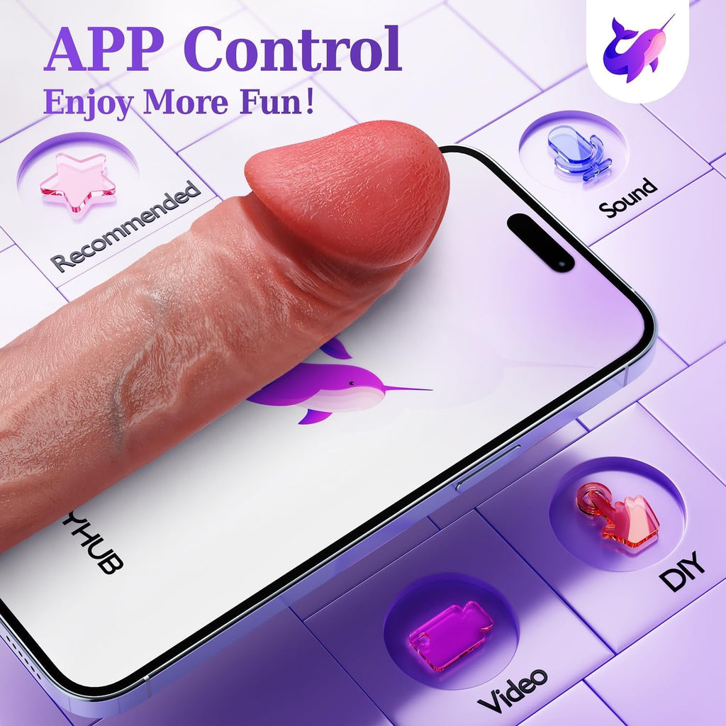 HarnessCore Strap-On Penis Sleeve App Control Vibrator