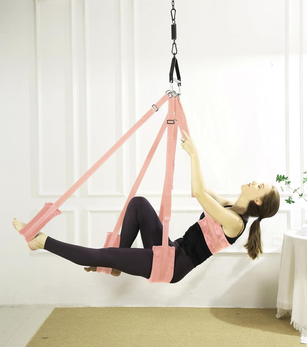 AeroLuxe 360° Sex Swing with Stand & Plush Cushions