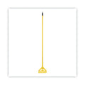Boardwalk® Side-Latch Plastic Mop Head Handle, 60" Aluminum Handle (BWK620)