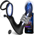 CoreSlide Prostate Massager Cock Ring 9 Modes Thrusting