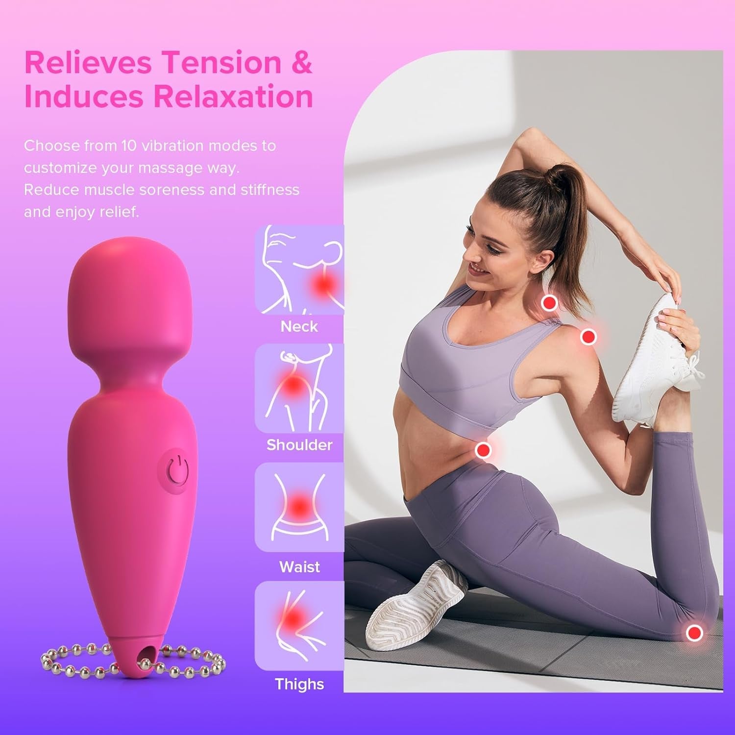 CloudKiss Mini Vibrator Wand