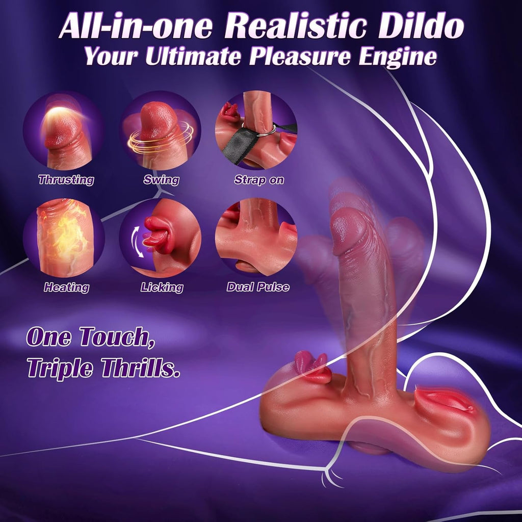 RideCore Remote Ride-On Dildo with Suction Base