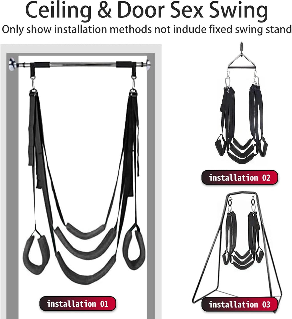 AeroBond Heavy Duty Sex Swing 350lb Adjustable