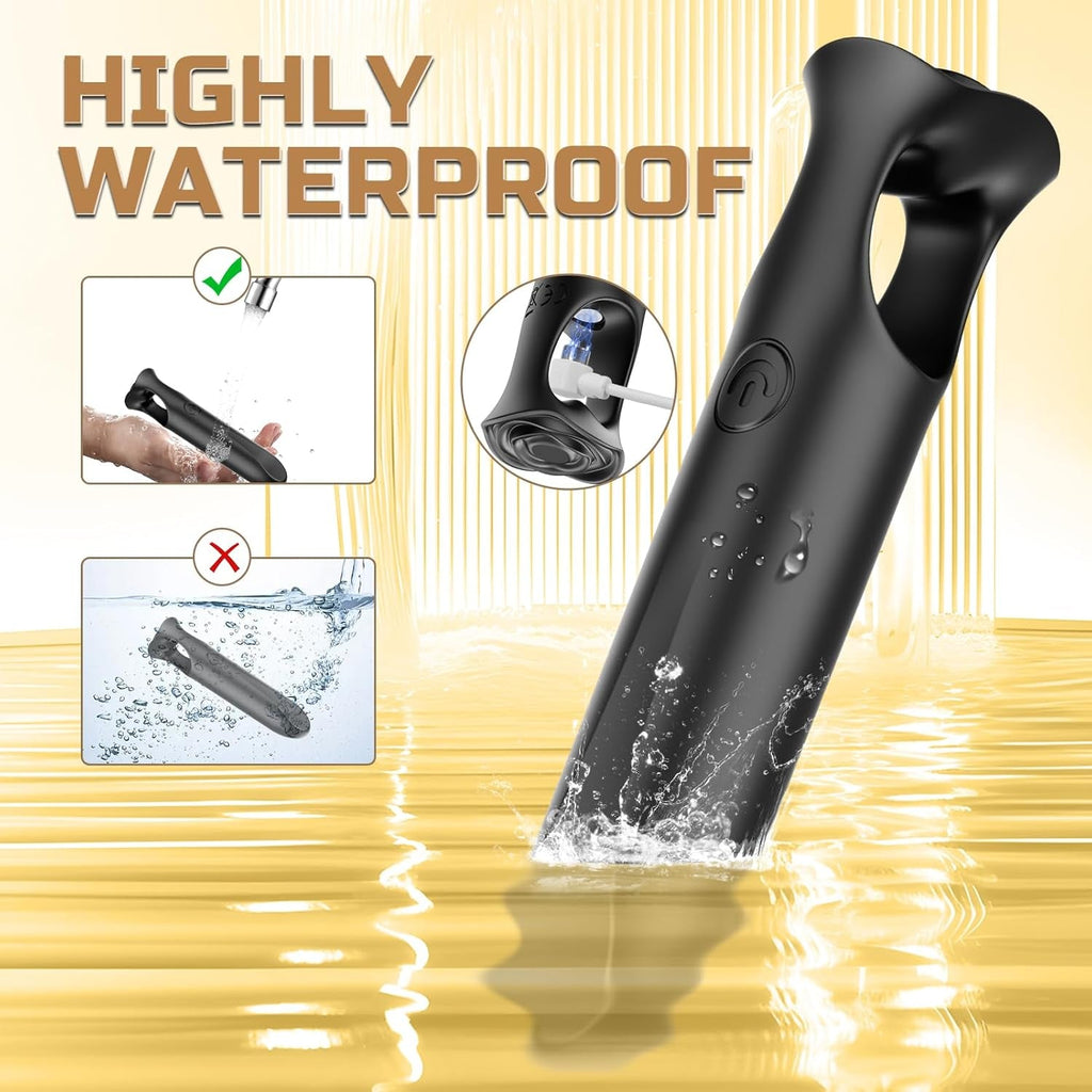 LipSync App Control Bullet Vibrator 9 Modes Waterproof Quiet