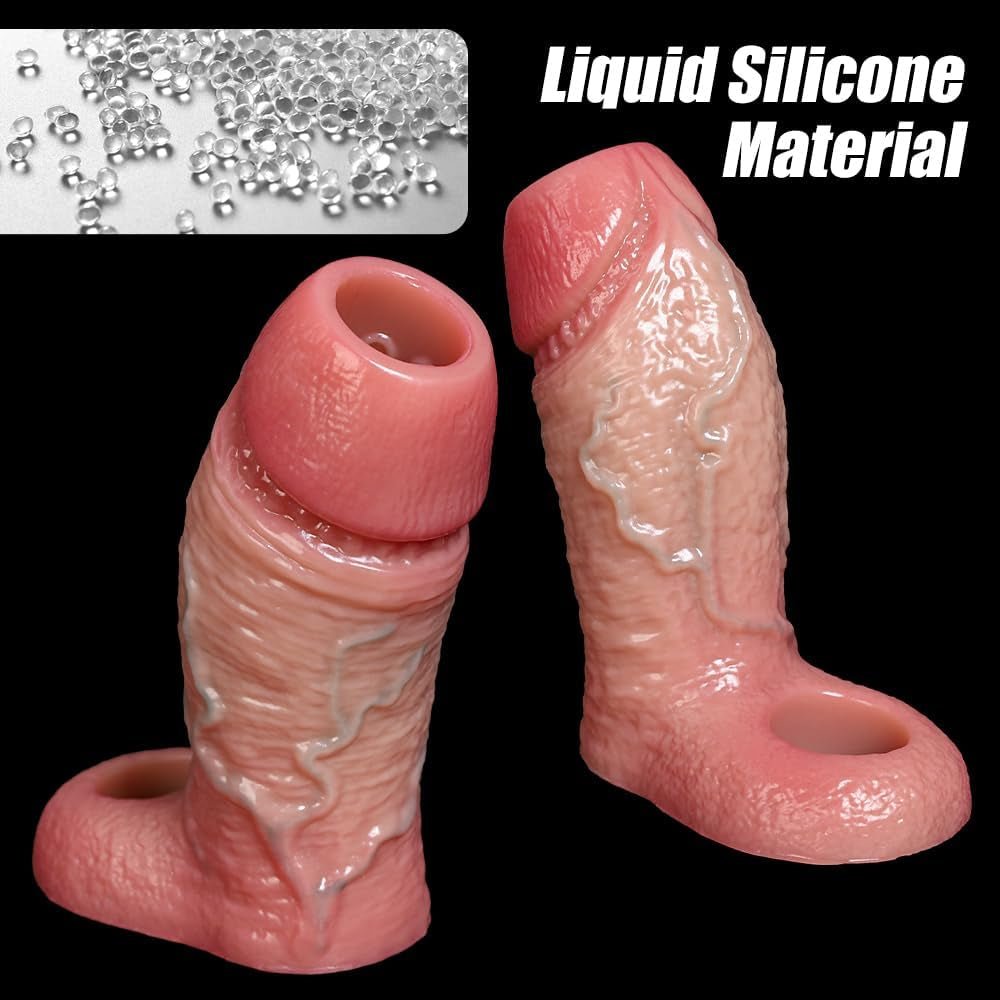 OctoGrip Realistic Penis Sleeve 6.7 Girth Silicone Ring