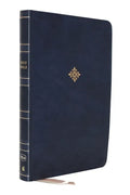 Nkjv, Thinline Reference Bible, Leathersoft, Blue, Red Letter Edition, Comfort Print: Holy Bible, New King James Version - Imitation Leather
