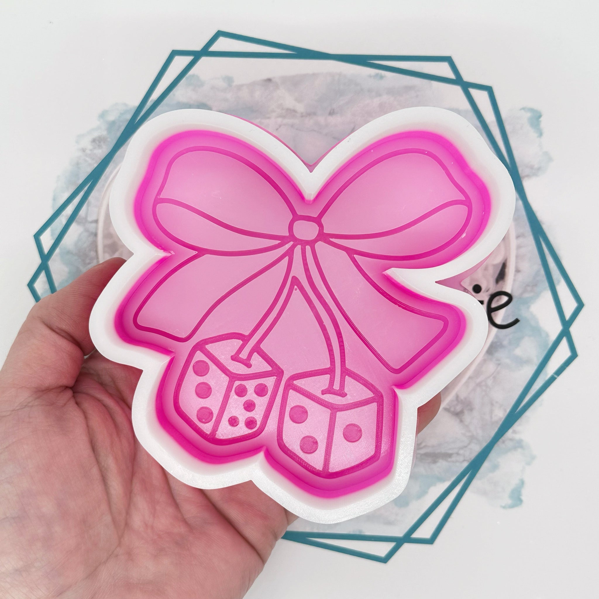 Cherry Dice Freshie Mold