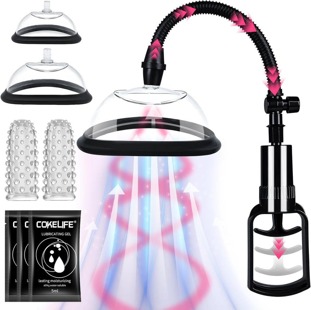 LunexaX Manual Pussy Pump 2 Cups Kit