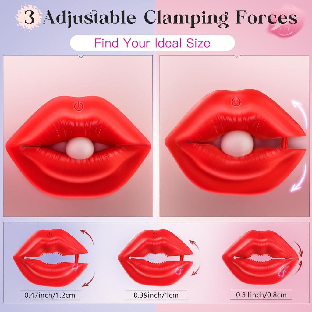 AetherSync App-Control Nipple Clamps AI App Remote 10 Modes
