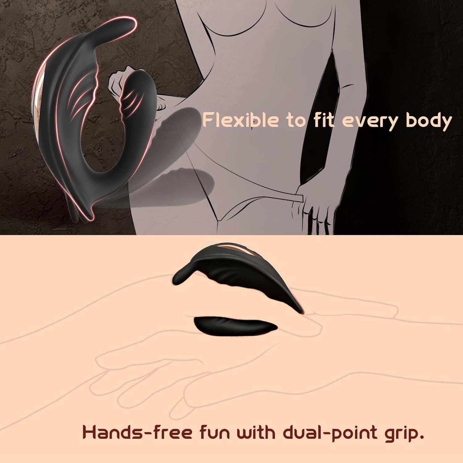 NoirRabbit Rabbit Wearable Couple Vibrator App Control