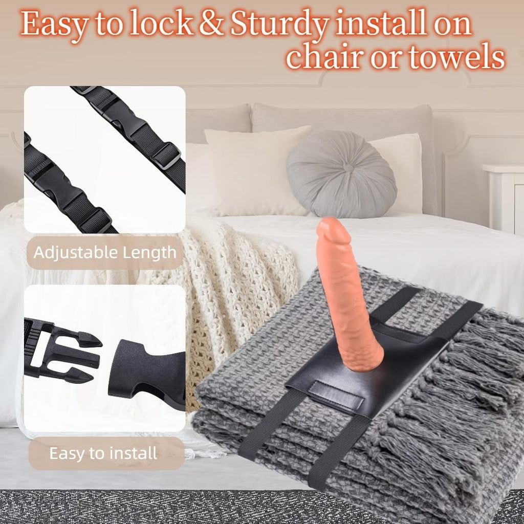 GripMount Dildo Mount Strap Base for Hands-Free Play
