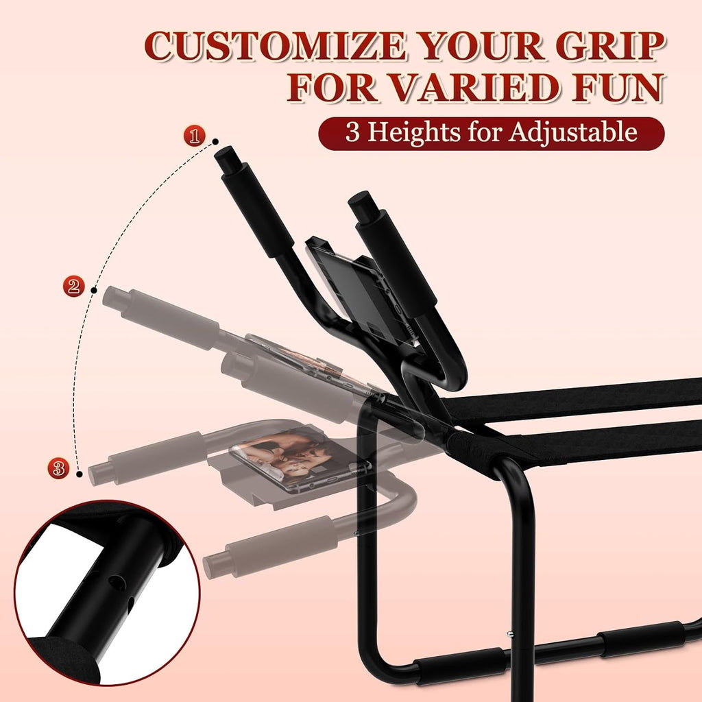 BounceControl Sex Position Chair with Phone Holder