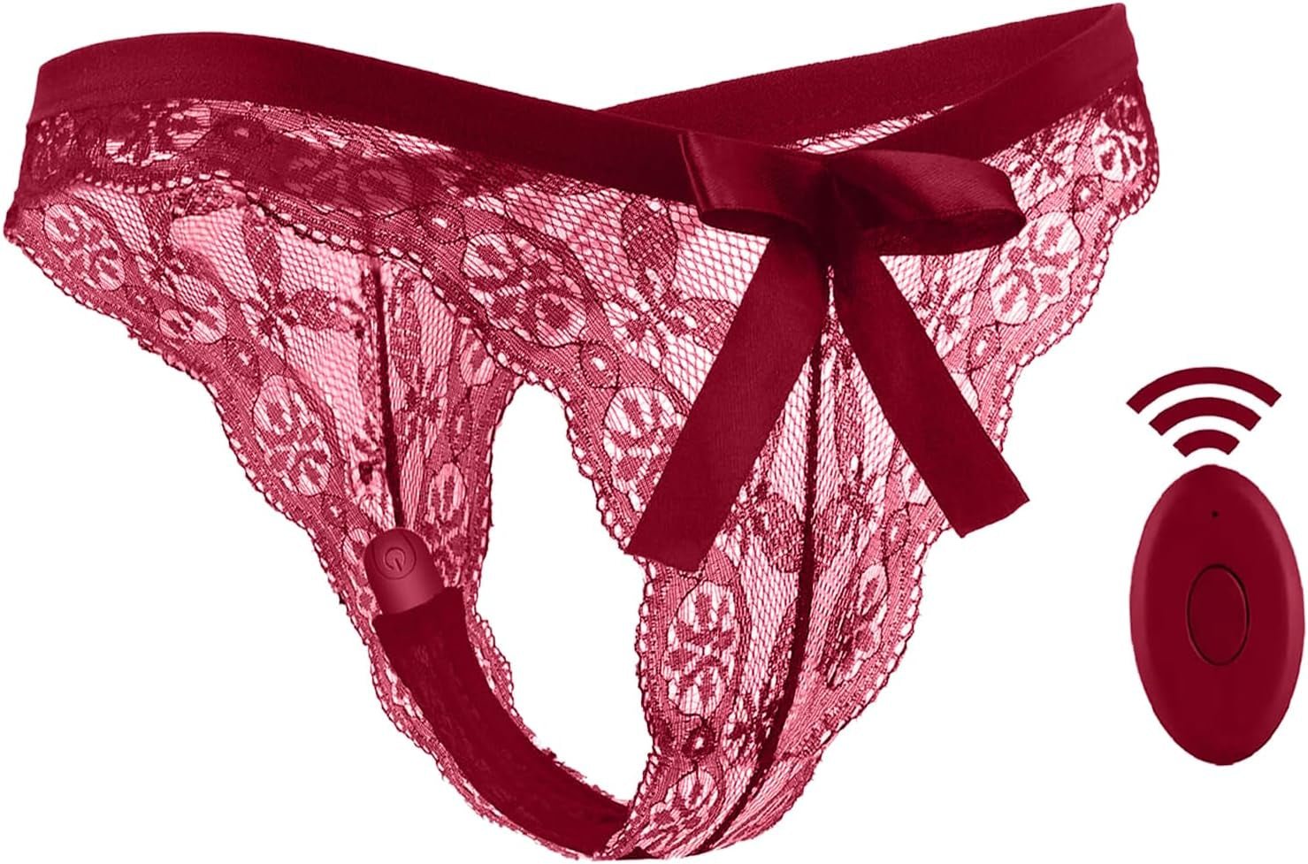 RoseLace Rose Bullet Panty Vibrator Remote