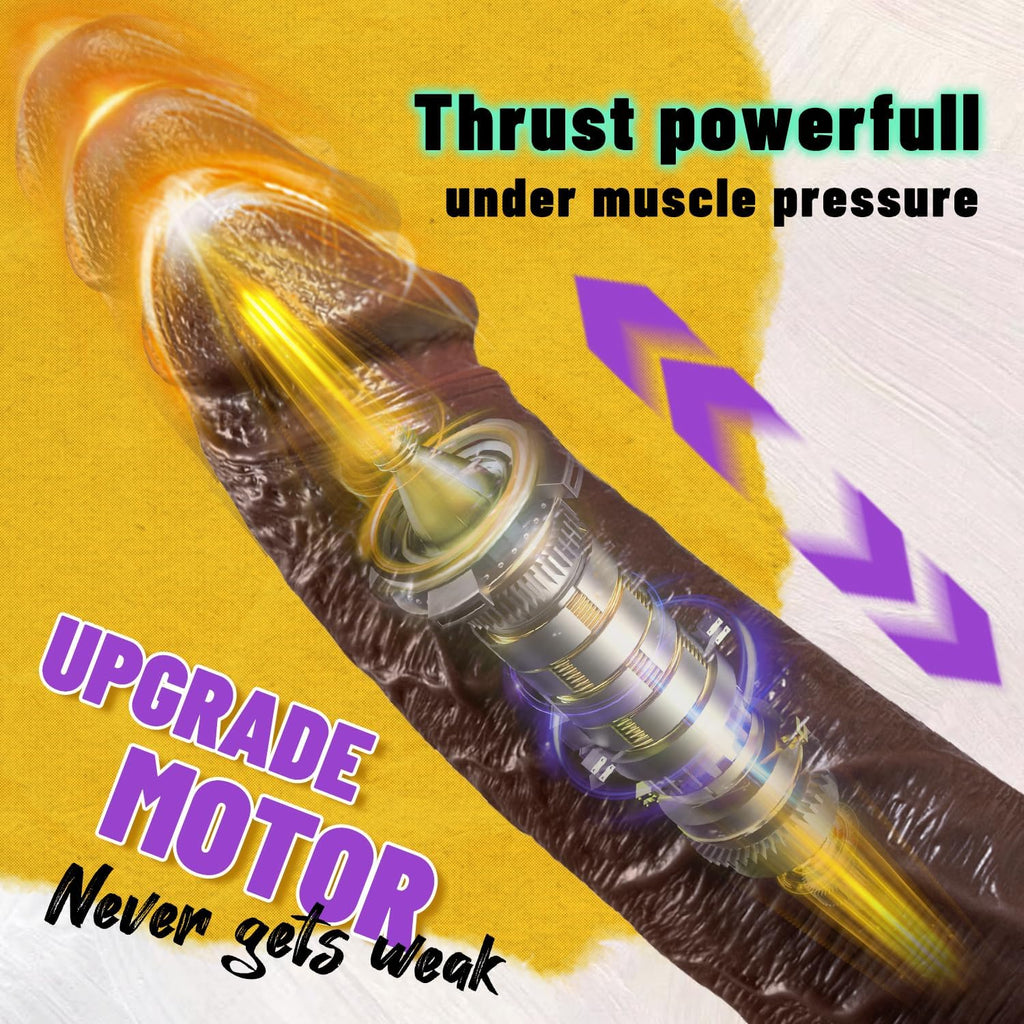 TitanCore 10.43" Thrusting Dildo Vibrator