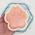 Paw Print with Claws (Mascot) Freshie Mold