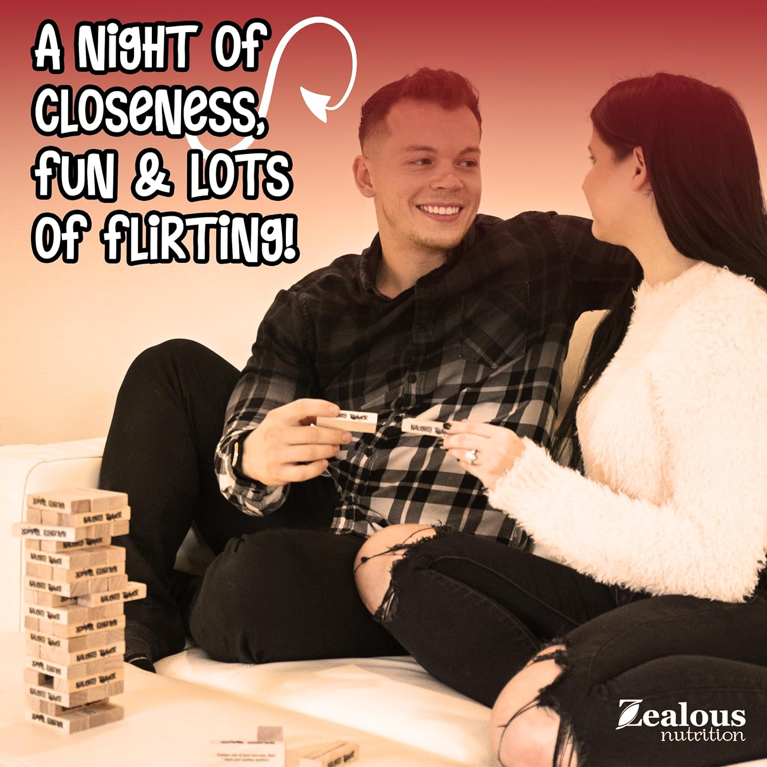 Exciting & Steamy Stacking Block Couples Game