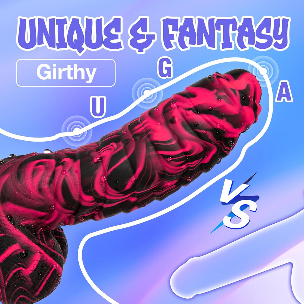 RealisticFantasy Thick Silicone Dildo